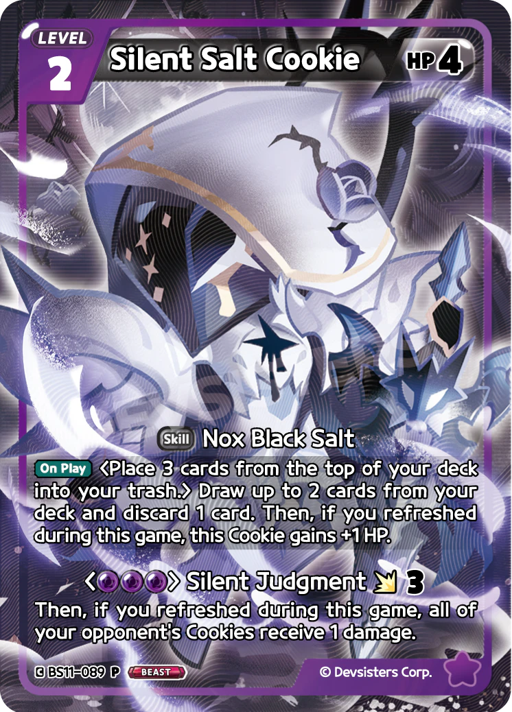 BS11-089 Silent Salt Cookie [P] The Dark Enchantress War
