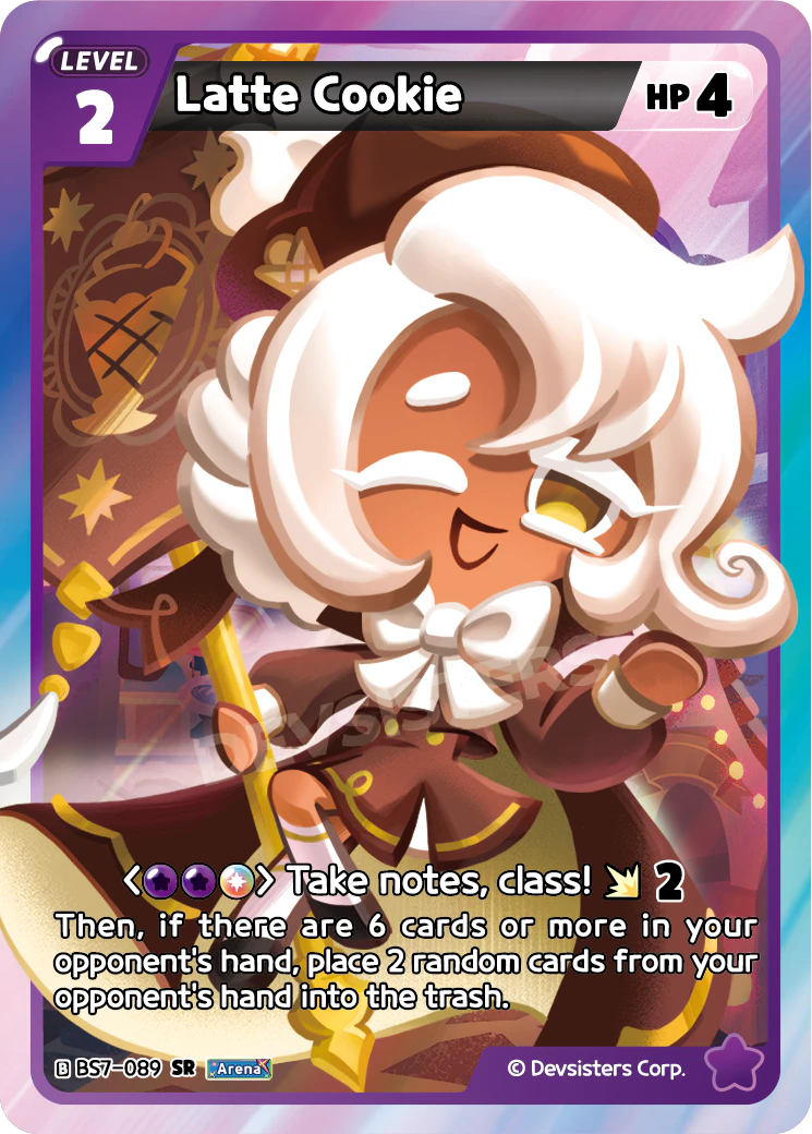 BS7-089 Latte Cookie [SR] Arena of Glory