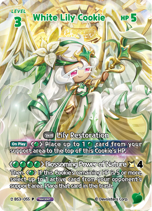 BS3-055 White Lily Cookie [P] World Championship Collection Exclusive