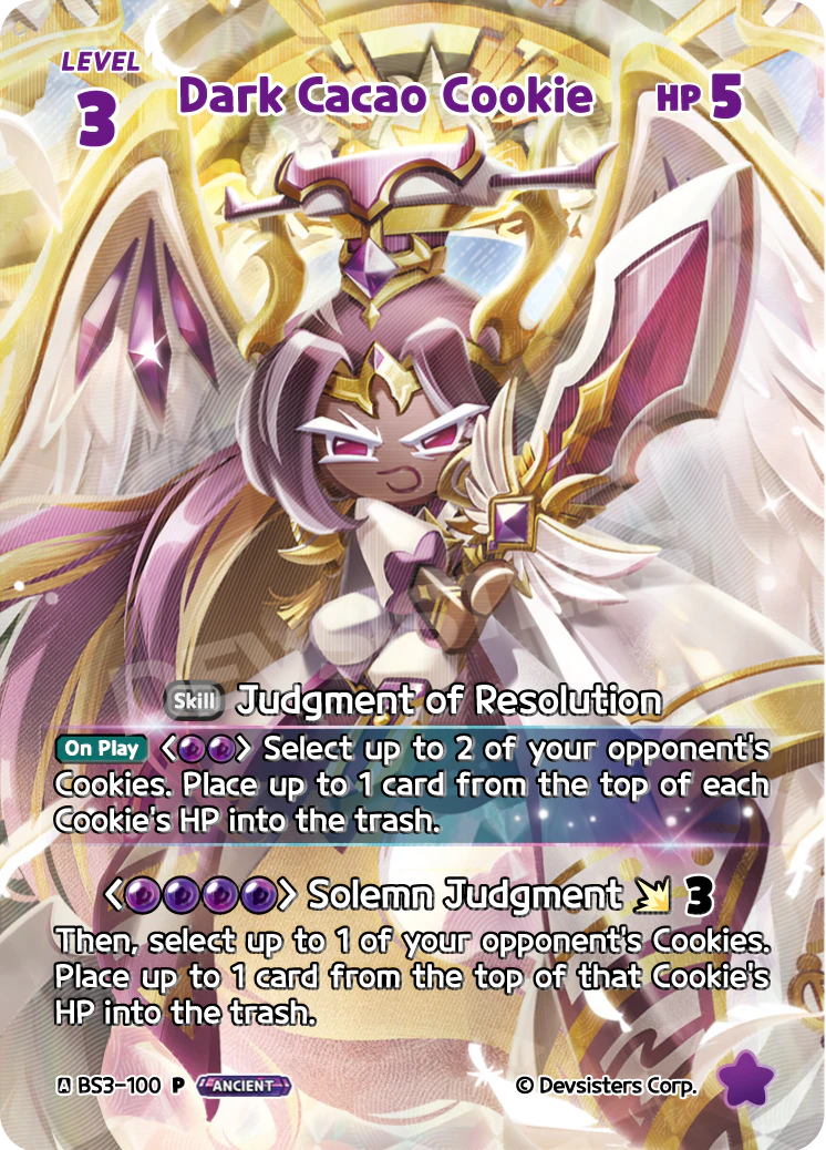 BS3-100 Dark Cacao Cookie [P] World Championship Collection Exclusive