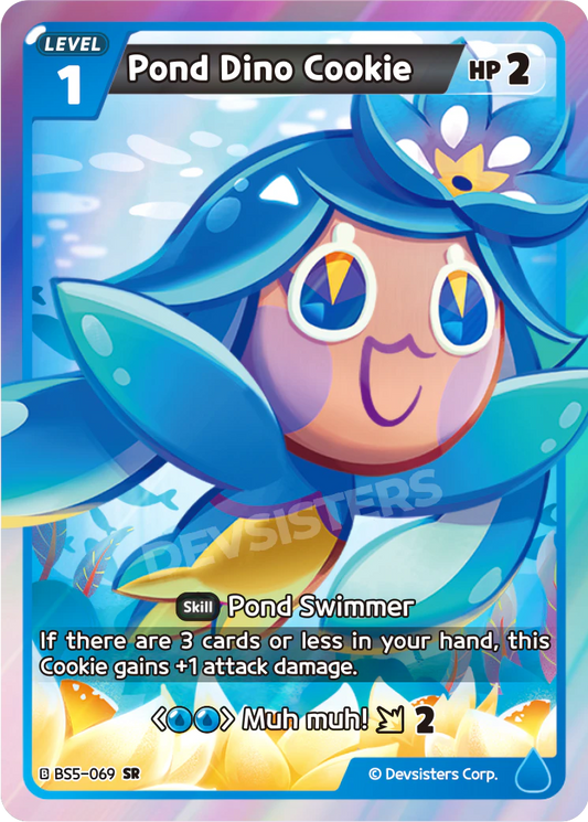 BS5-069 Pond Dino Cookie [SR] Operation Timeguard