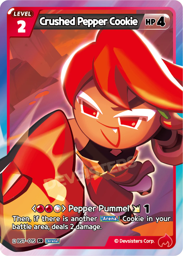 BS7-015 Crushed Pepper Cookie [SR] Arena of Glory