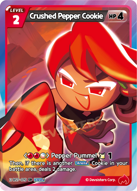 BS7-015 Crushed Pepper Cookie [SR] Arena of Glory