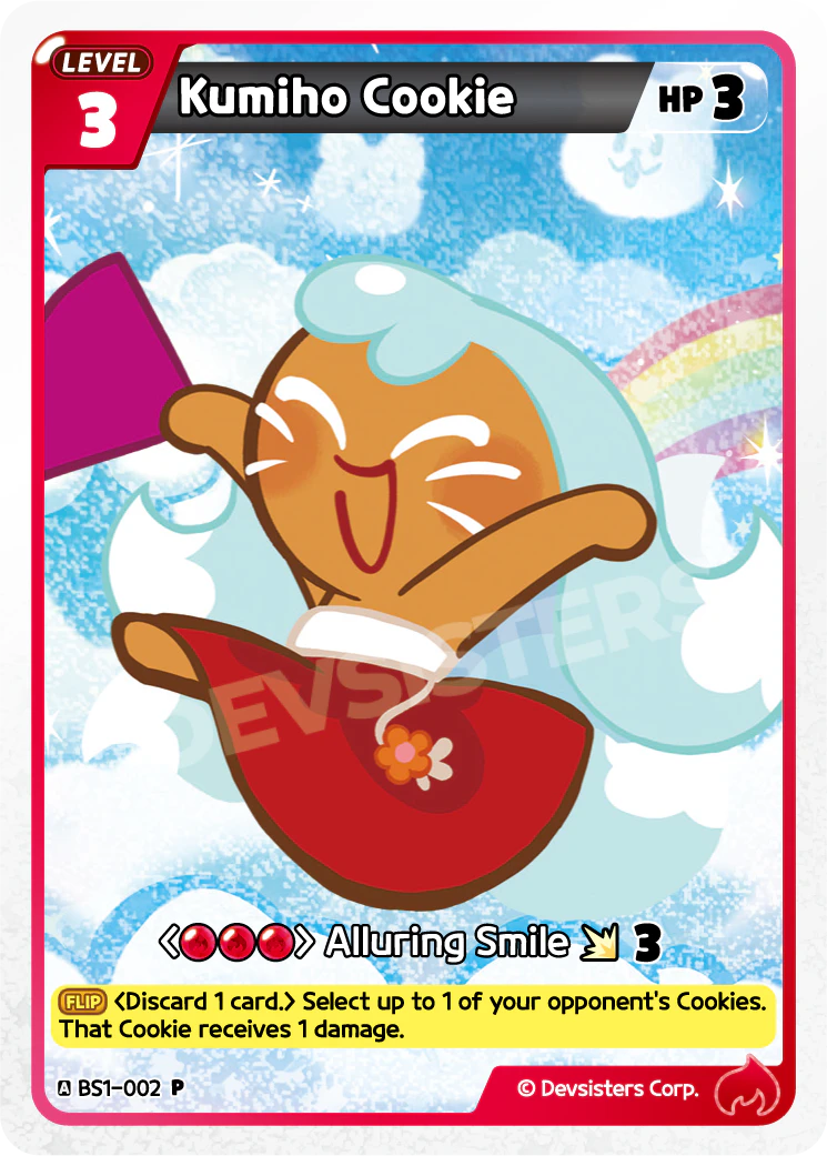 BS1-002 Kumiho Cookie [P] Exclusive Promo