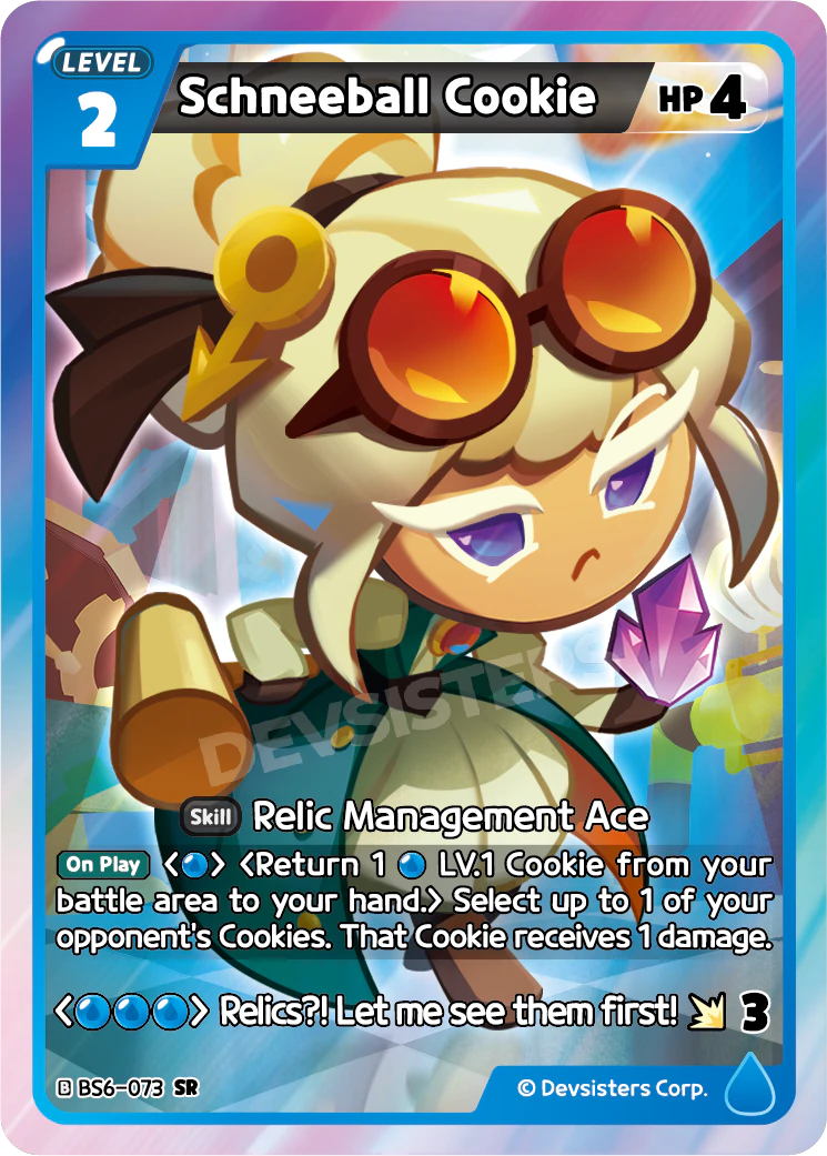 BS6-073 Schneeball Cookie [SR] Operation Timeguard
