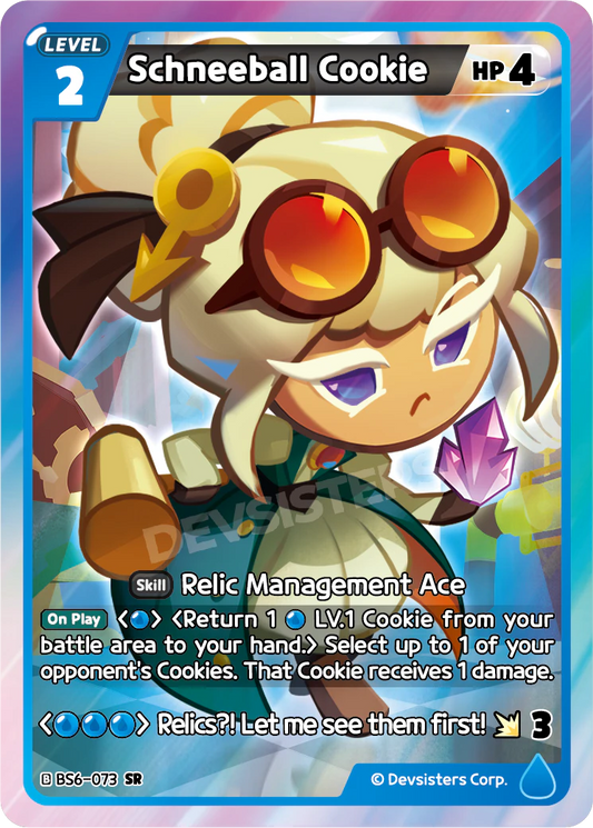 BS6-073 Schneeball Cookie [SR] Operation Timeguard