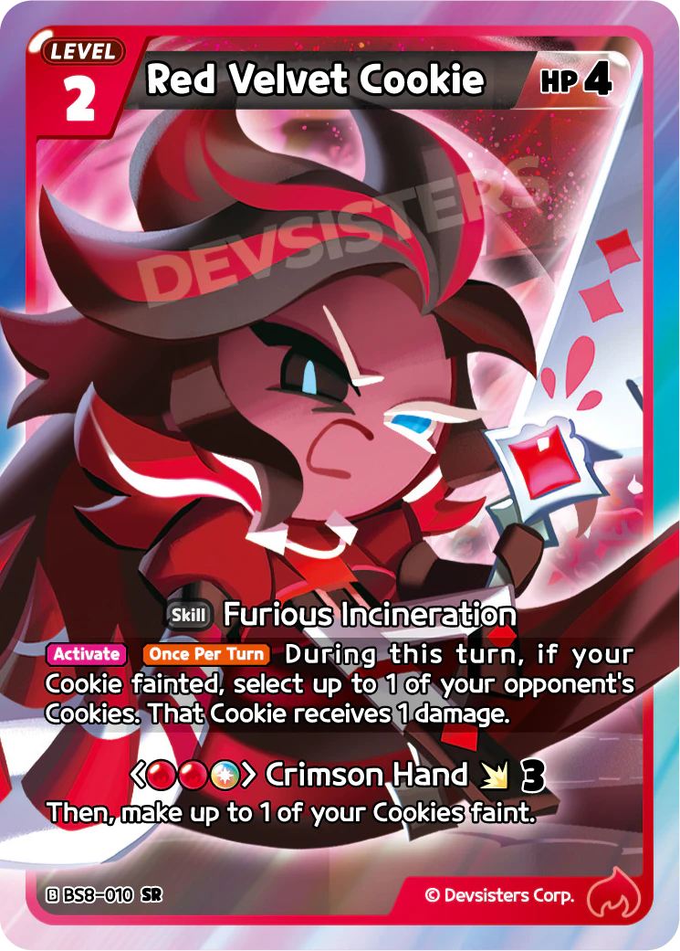 BS8-010 Red Velvet Cookie [SR] A Game of Truth and Deceit