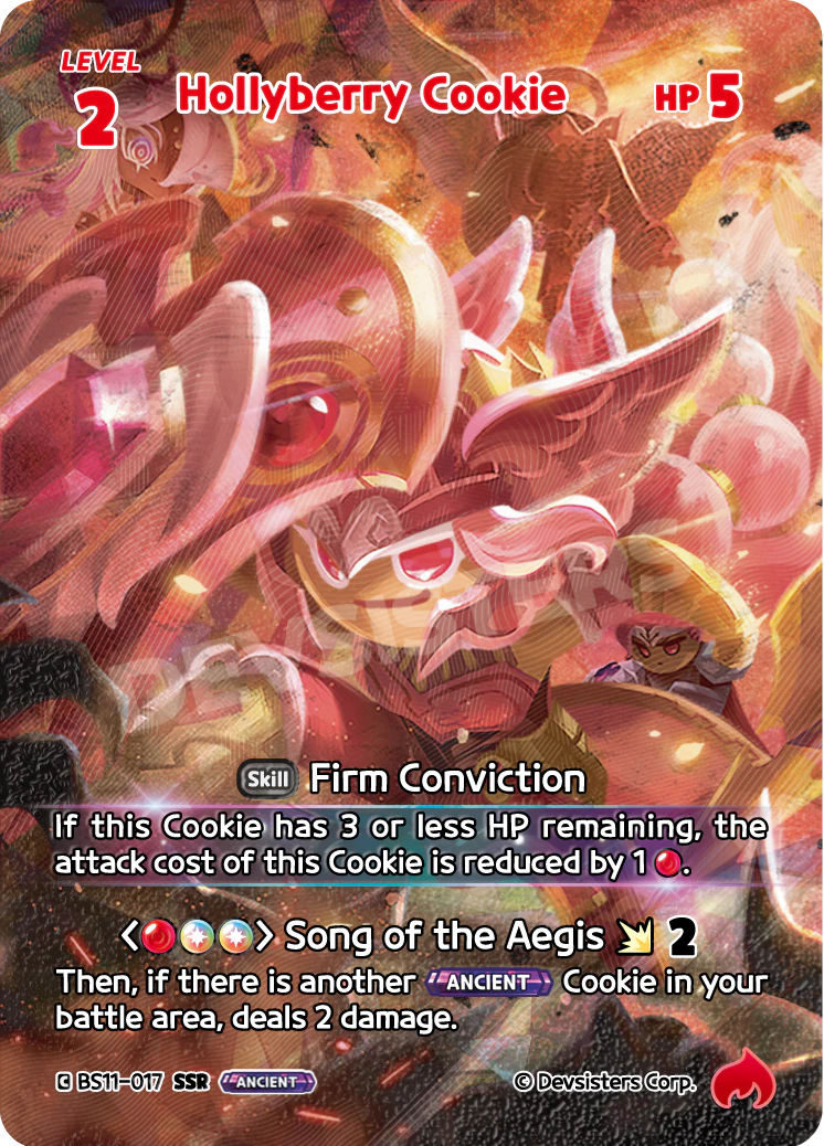 BS11-017 Hollyberry Cookie [SSR] The Dark Enchantress War