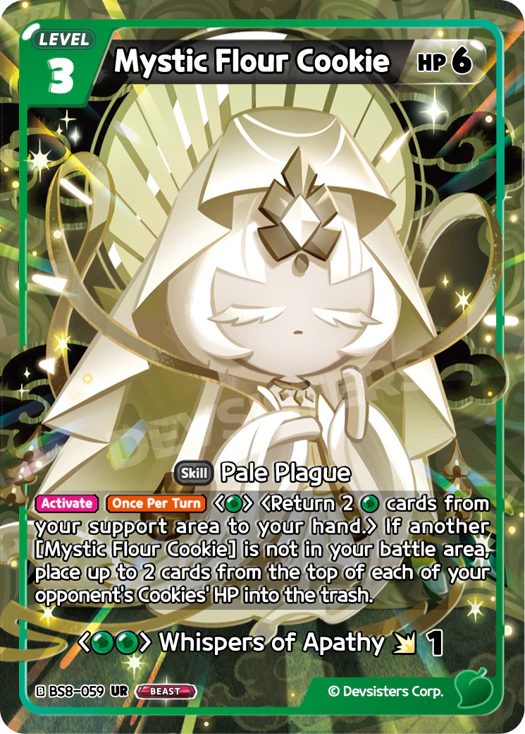 BS8-059 Mystic Flour Cookie [UR] A Game of Truth and Deceit