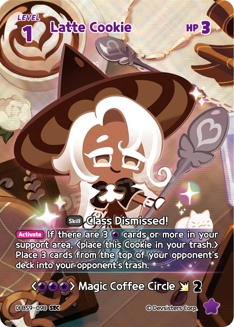 BS9-098 Latte Cookie [SEC] A Game of Truth and Deceit