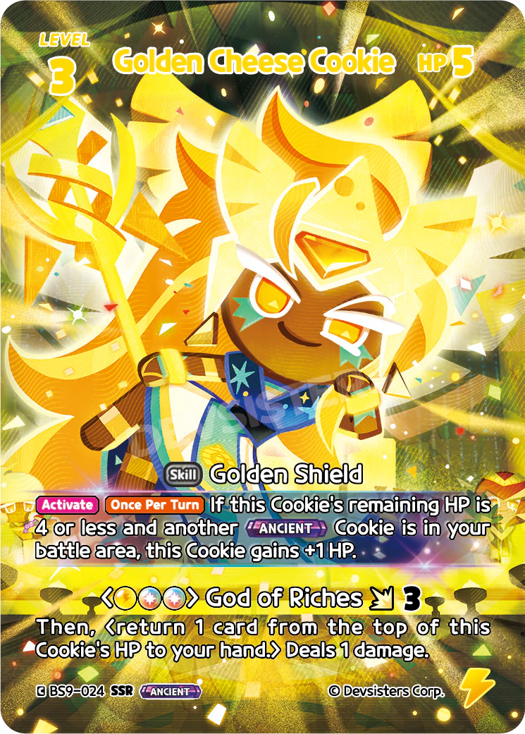 BS9-024 Golden Cheese Cookie [SSR]