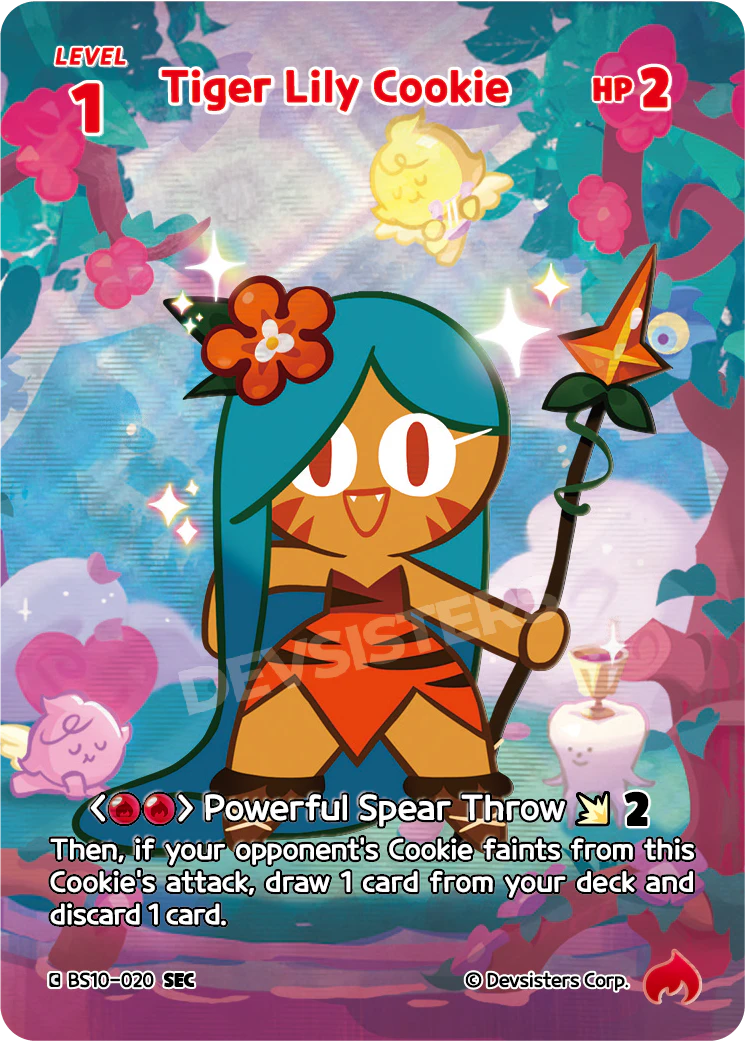 BS10-020 Tiger Lily Cookie [SEC] Paradise of Passion and Sloth & Silence of Conviction