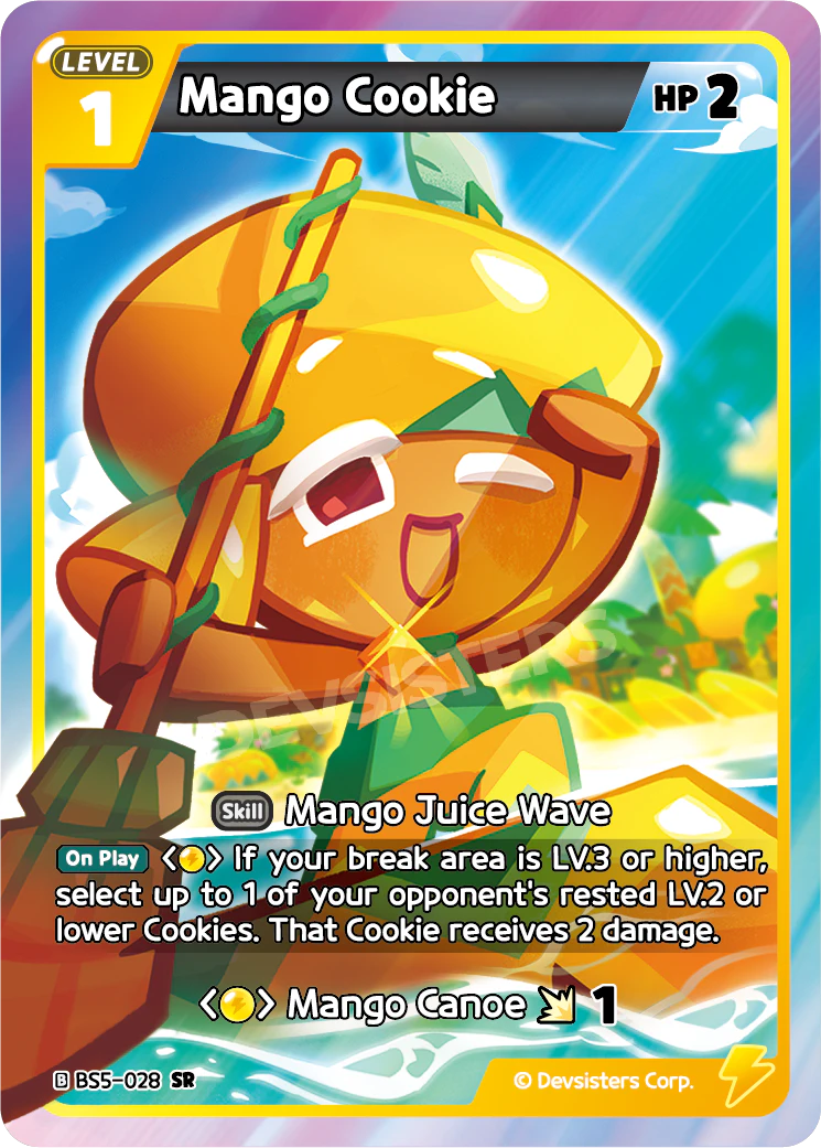 BS5-028 Mango Cookie [SR] Operation Timeguard