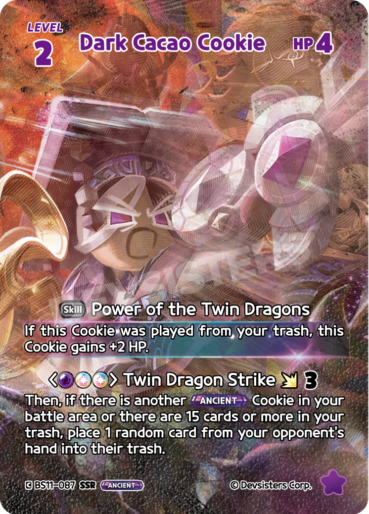 BS11-087 Dark Cacao Cookie [SSR] The Dark Enchantress War