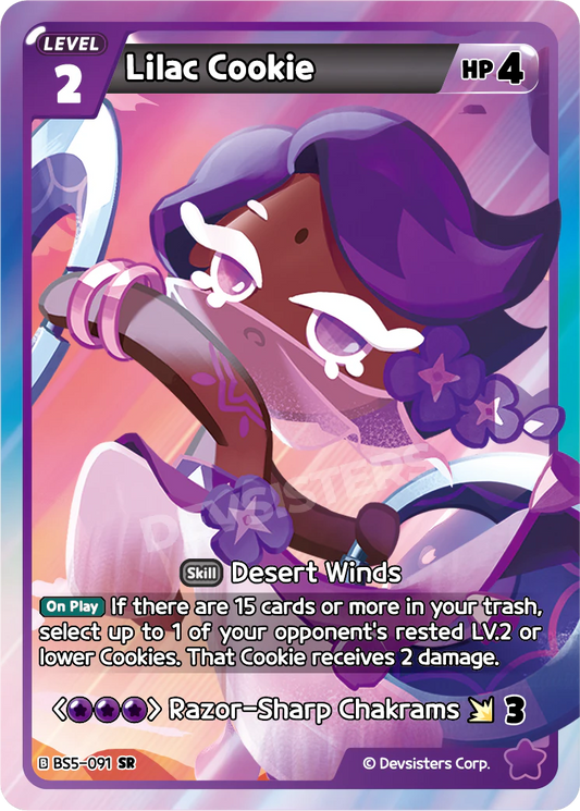 BS5-091  Lilac Cookie [SR] Operation Timeguard