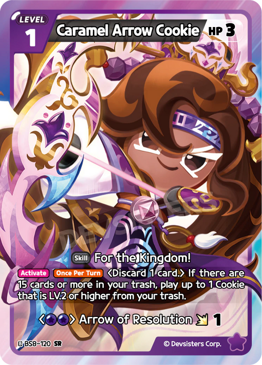 BS8-120 Caramel Arrow Cookie [SR] A Game of Truth and Deceit