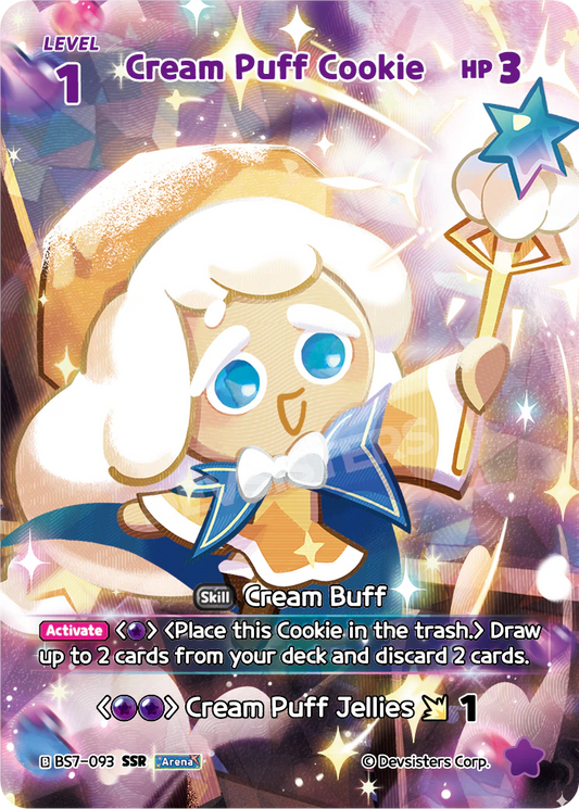 BS7-093 Cream Puff Cookie [SSR] Arena of Glory