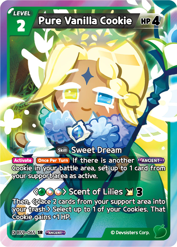 BS9-065 Pure Vanilla Cookie [SR] A Game of Truth and Deceit