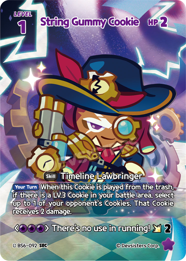 BS6-092 String Gummy Cookie [SEC] Operation Timeguard