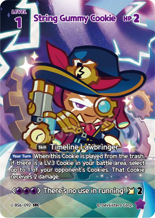 BS6-092 String Gummy Cookie [SEC] Operation Timeguard