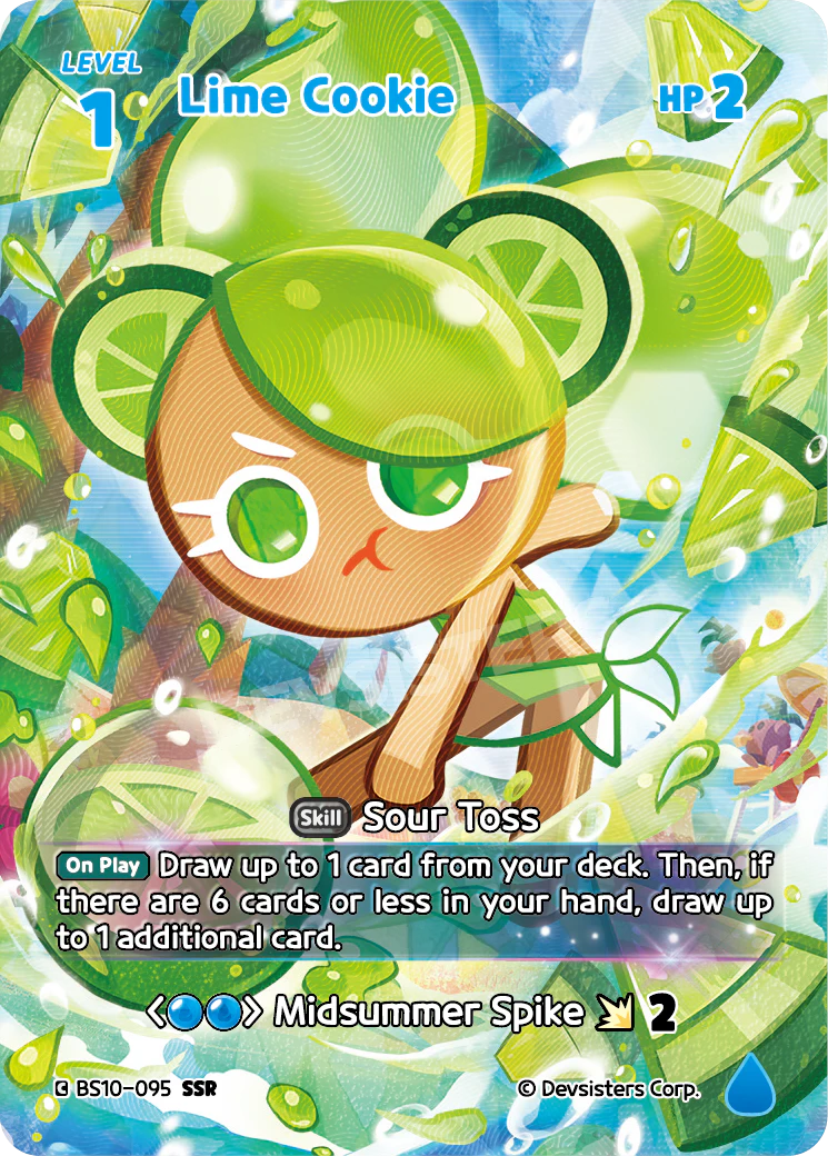BS10-095 Lime Cookie [SSR] Paradise of Passion and Sloth & Silence of Conviction