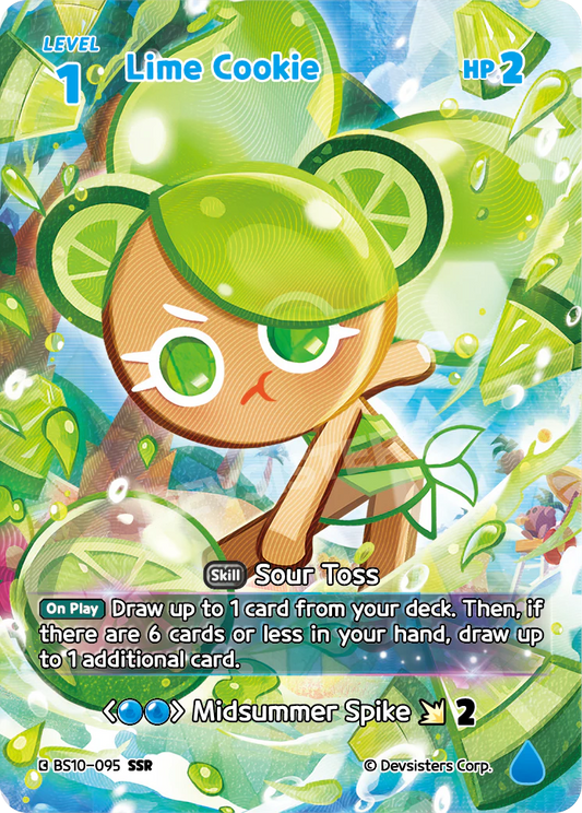 BS10-095 Lime Cookie [SSR] Paradise of Passion and Sloth & Silence of Conviction
