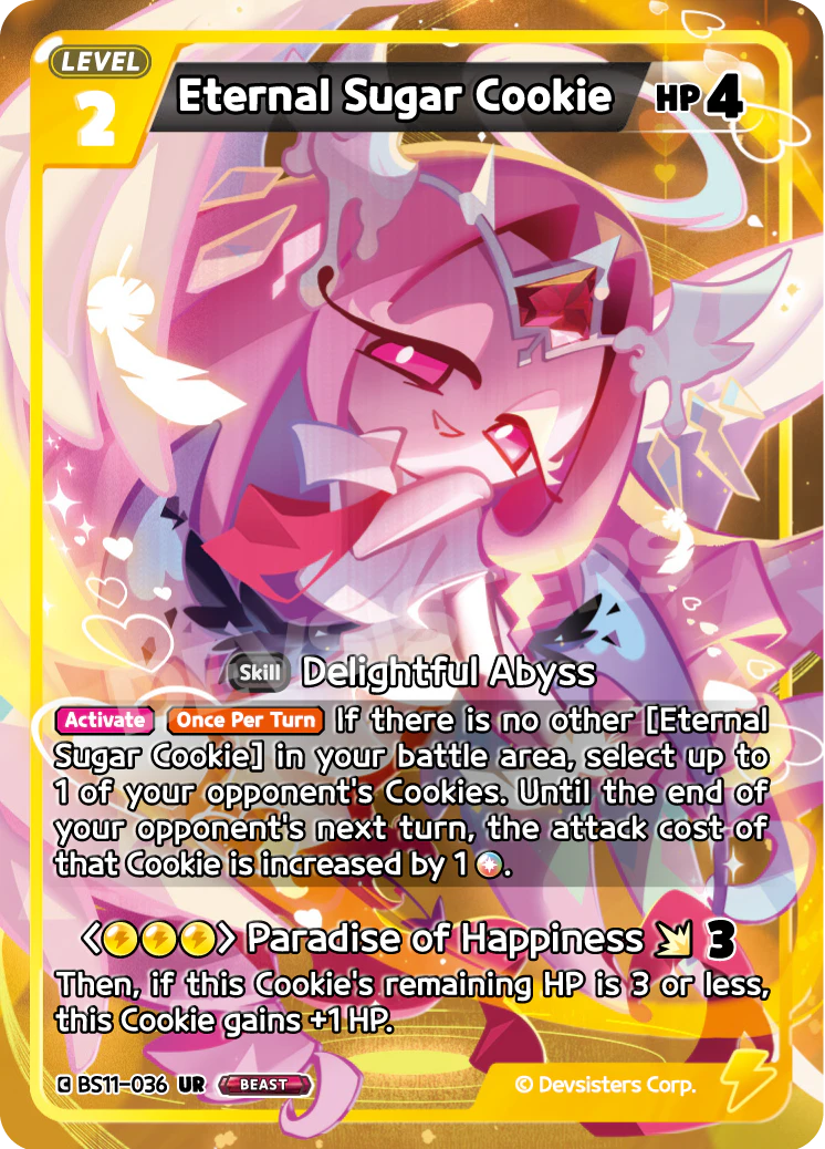 BS11-036 Eternal Sugar Cookie [UR] The Dark Enchantress War