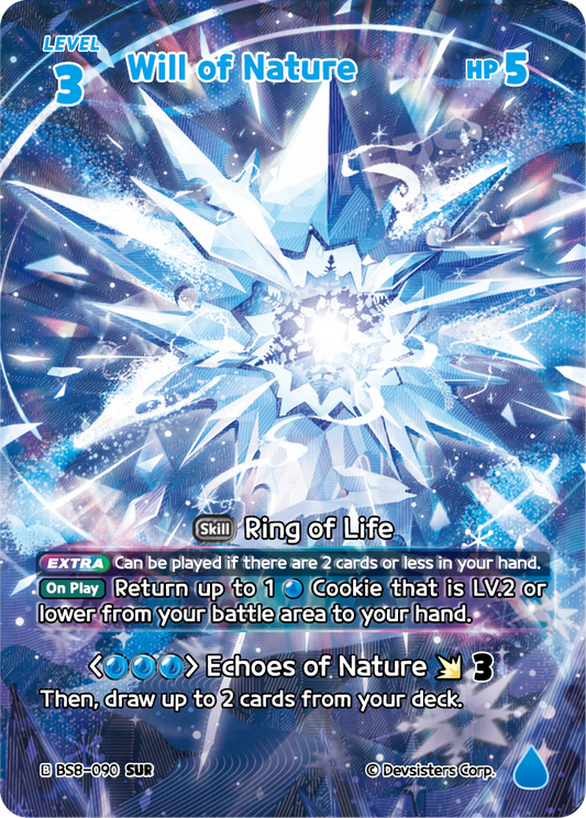 BS8-090 Will of Nature [SUR] A Game of Truth and Deceit