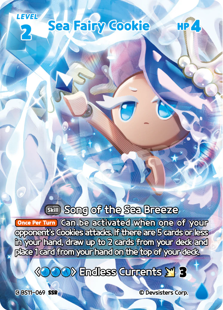 BS11-069 Sea Fairy Cookie [SSR] The Dark Enchantress War