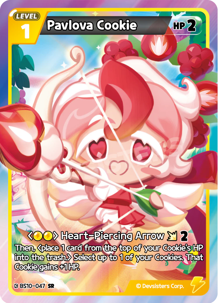 BS10-047 Pavlova Cookie [SR] Paradise of Passion and Sloth & Silence of Conviction