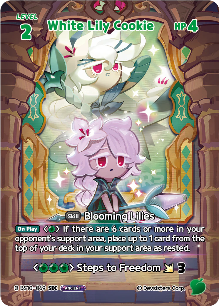 BS10-069 White Lily Cookie [SEC] Paradise of Passion and Sloth & Silence of Conviction