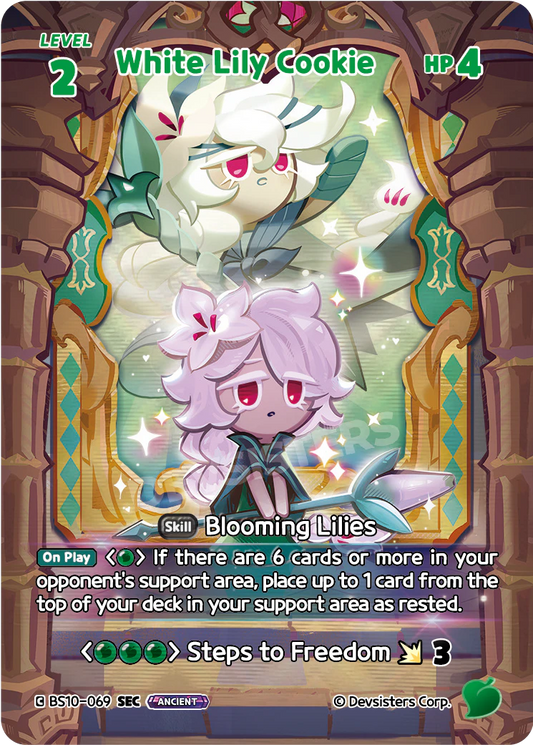 BS10-069 White Lily Cookie [SEC] Paradise of Passion and Sloth & Silence of Conviction