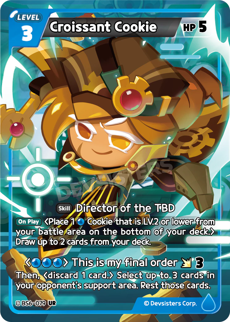 BS6-079 Croissant Cookie [UR] Operation Timeguard