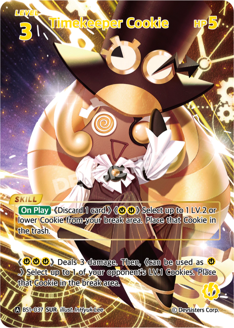 BS1-037 Timekeeper Cookie [SUR] Brave Beginning