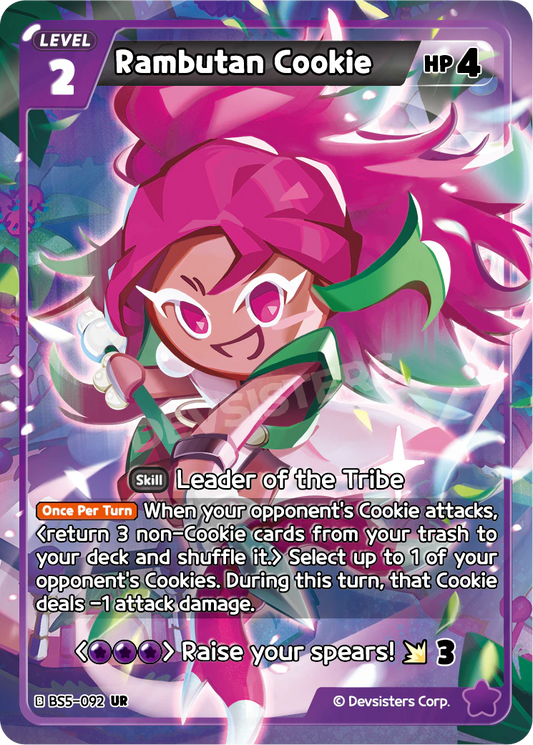 BS5-092 Rambutan Cookie [UR] Operation Timeguard