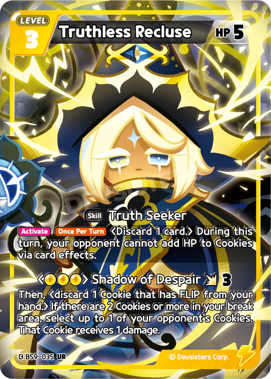 BS9-035 Truthless Recluse [UR] A Game of Truth and Deceit