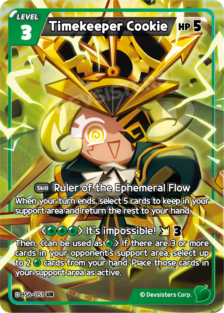 BS6-051 Timekeeper Cookie [UR] Operation Timeguard