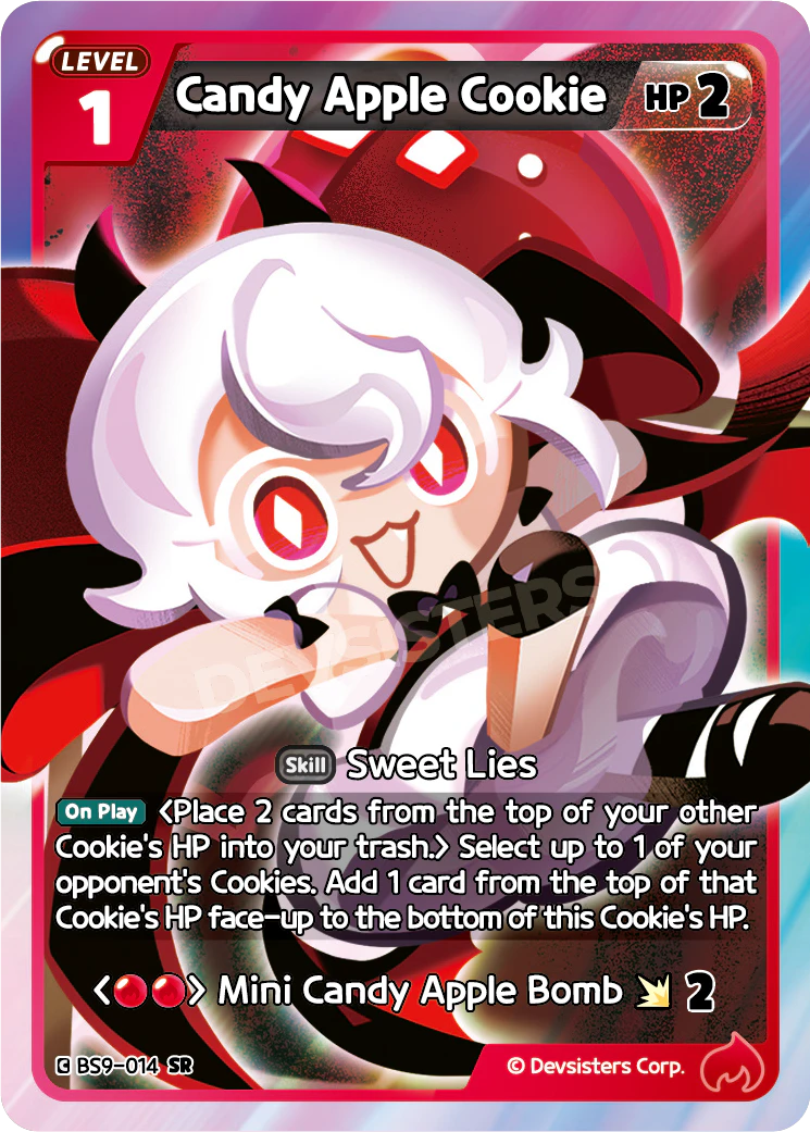 BS9-014 Candy Apple Cookie [SR] A Game of Truth and Deceit