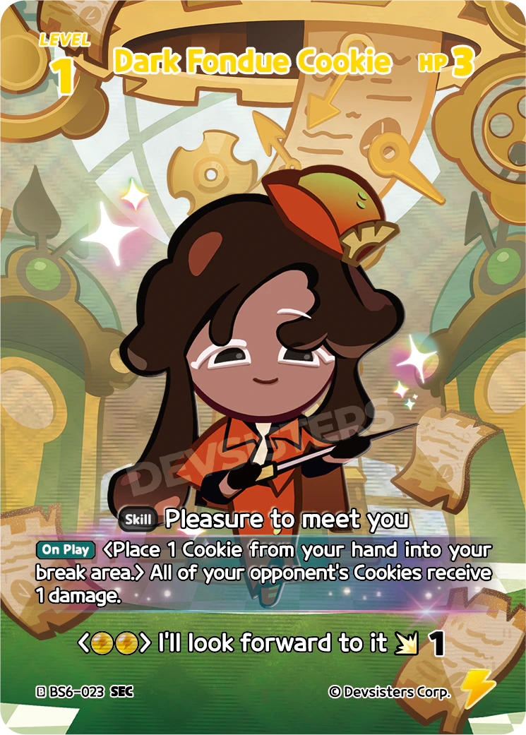 BS6-023 Dark Fondue Cookie [SEC] Operation Timeguard