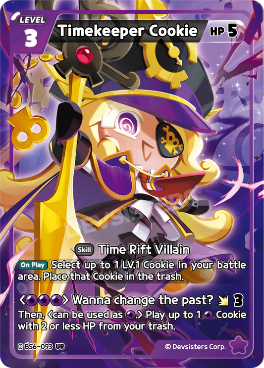 BS6-093 Timekeeper Cookie [UR] Operation Timeguard